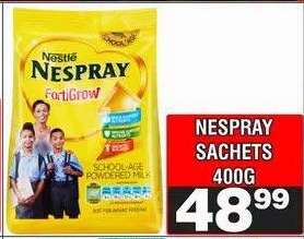 NESPRAY SACHETS 400G
