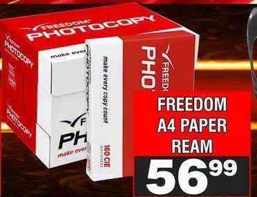 FREEDOM A4 PAPER REAM