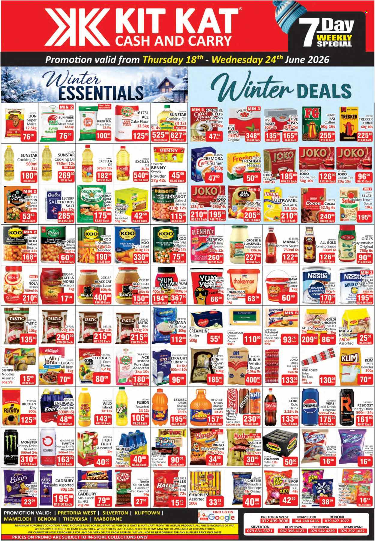 Kit Kat Cash & Carry specials - 18/06/2026 - 24/06/2026. Page 1