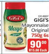 GIGI'S Mayonnaise Original