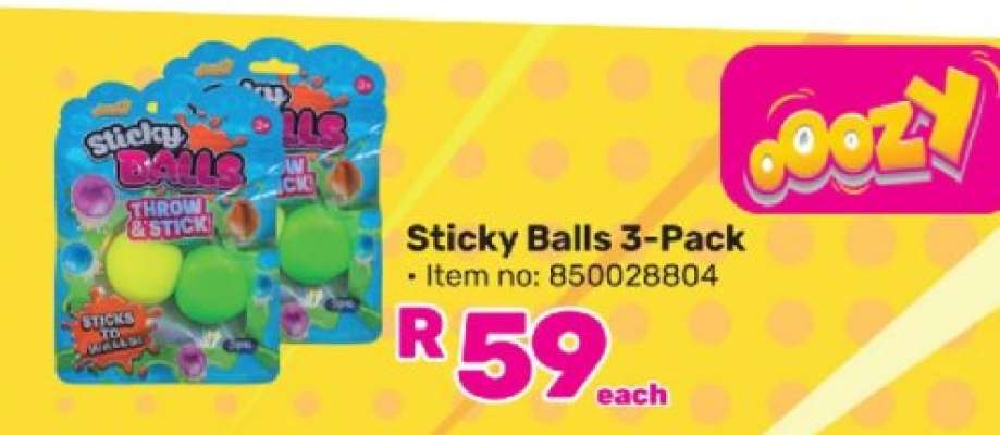 Sticky Balls 3-Pack