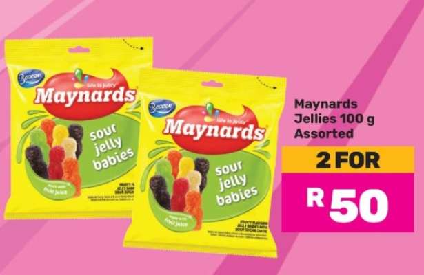Maynards Jellies 100 g Assorted