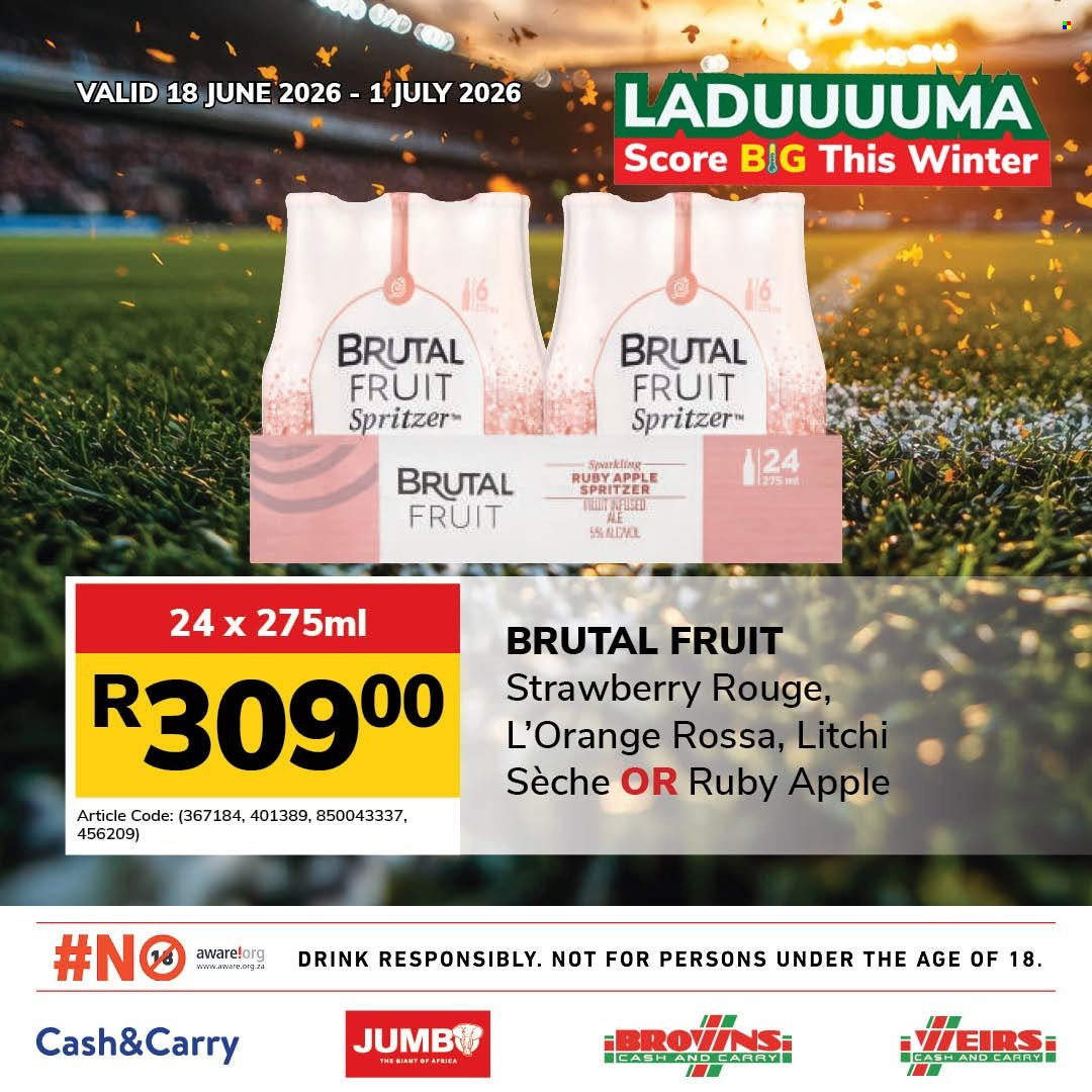 Jumbo Cash & Carry specials - 18/06/2026 - 01/07/2026. Page 16