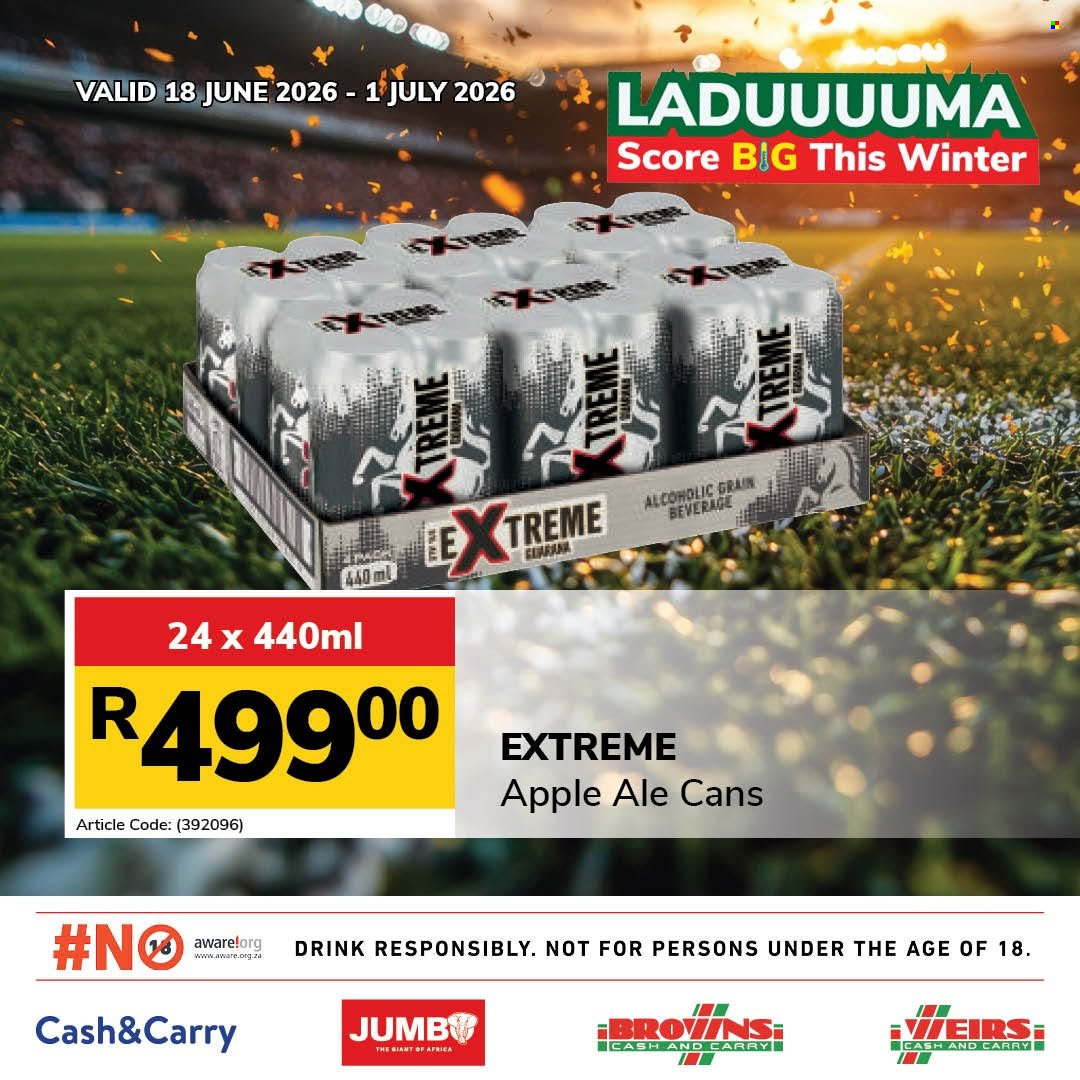 Jumbo Cash & Carry specials - 18/06/2026 - 01/07/2026. Page 19