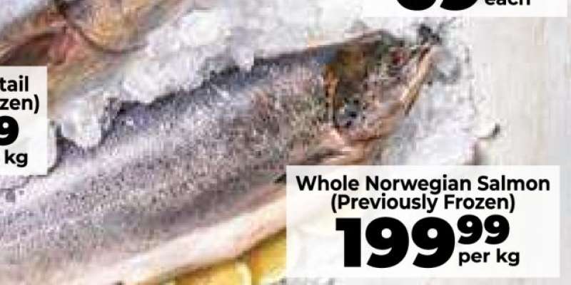 Whole Norwegian Salmon
