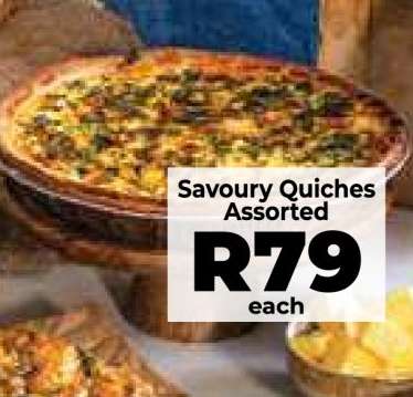 Savoury Quiches Assorted