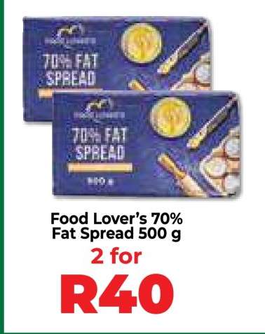 Food Lover’s 70% Fat Spread 500 g