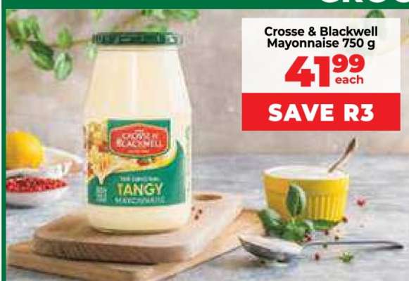 Crosse & Blackwell Mayonnaise 750 g