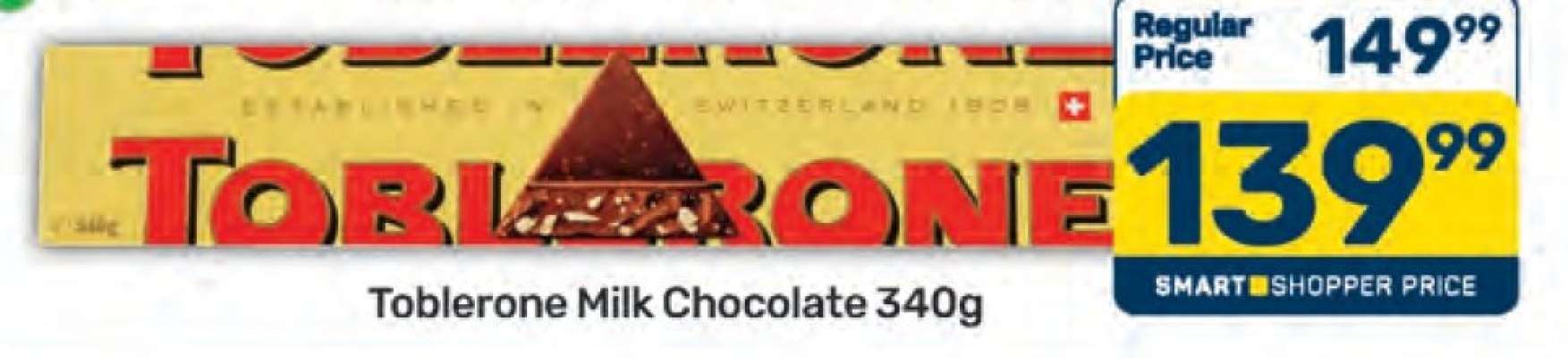Toblerone Milk Chocolate 340g
