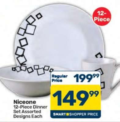 Niceone 12-Piece Dinner Set
