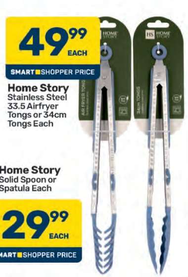Home Story Stainless Steel Tongs