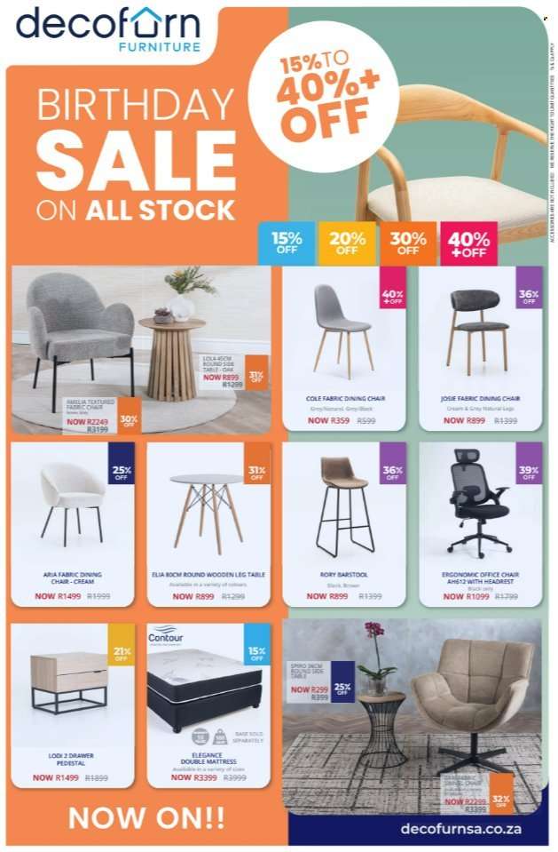 Decofurn Furniture catalogue  - 22/06/2026 - 09/08/2026.
