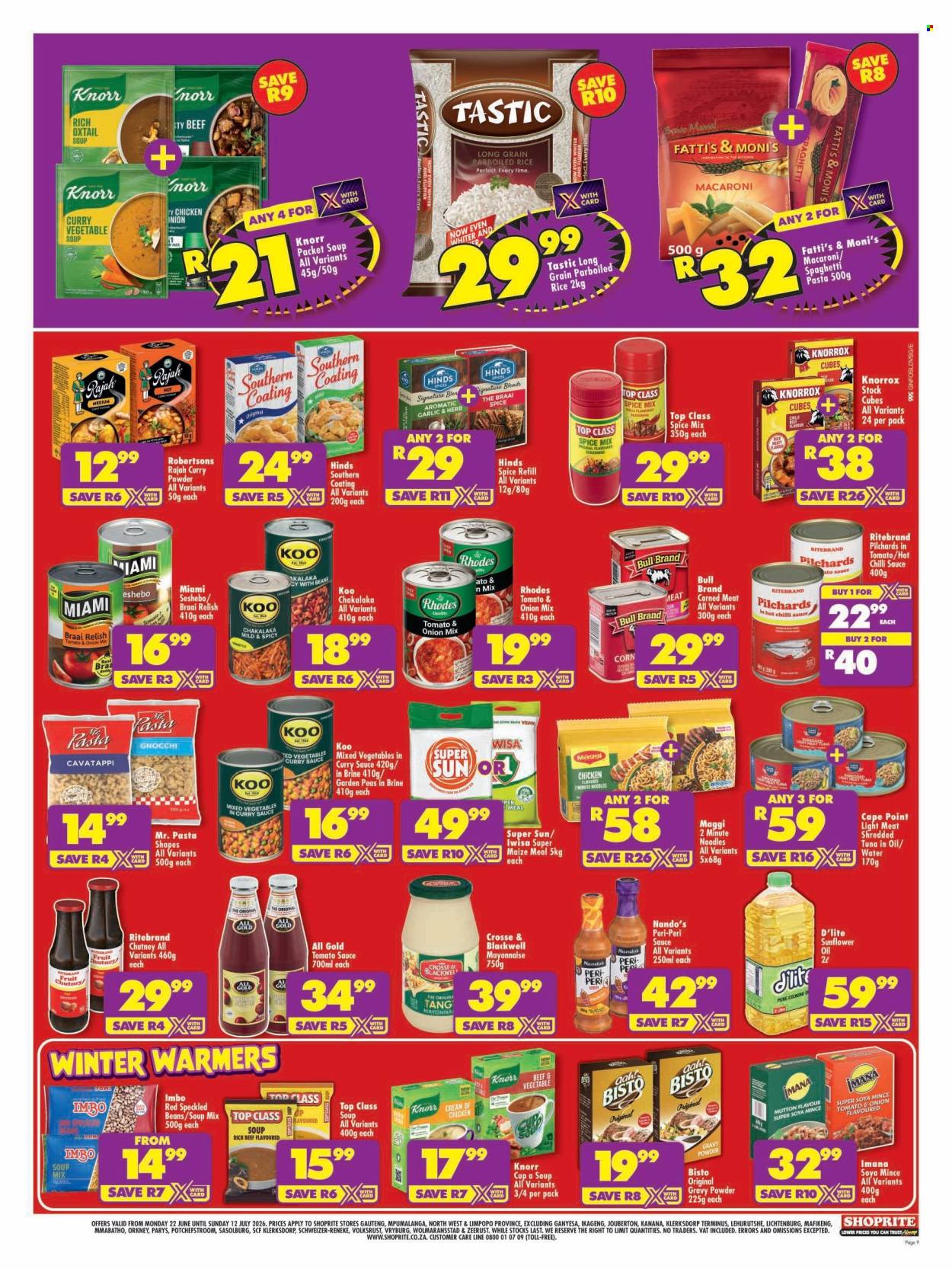 Shoprite specials - 22/06/2026 - 12/07/2026. Page 9