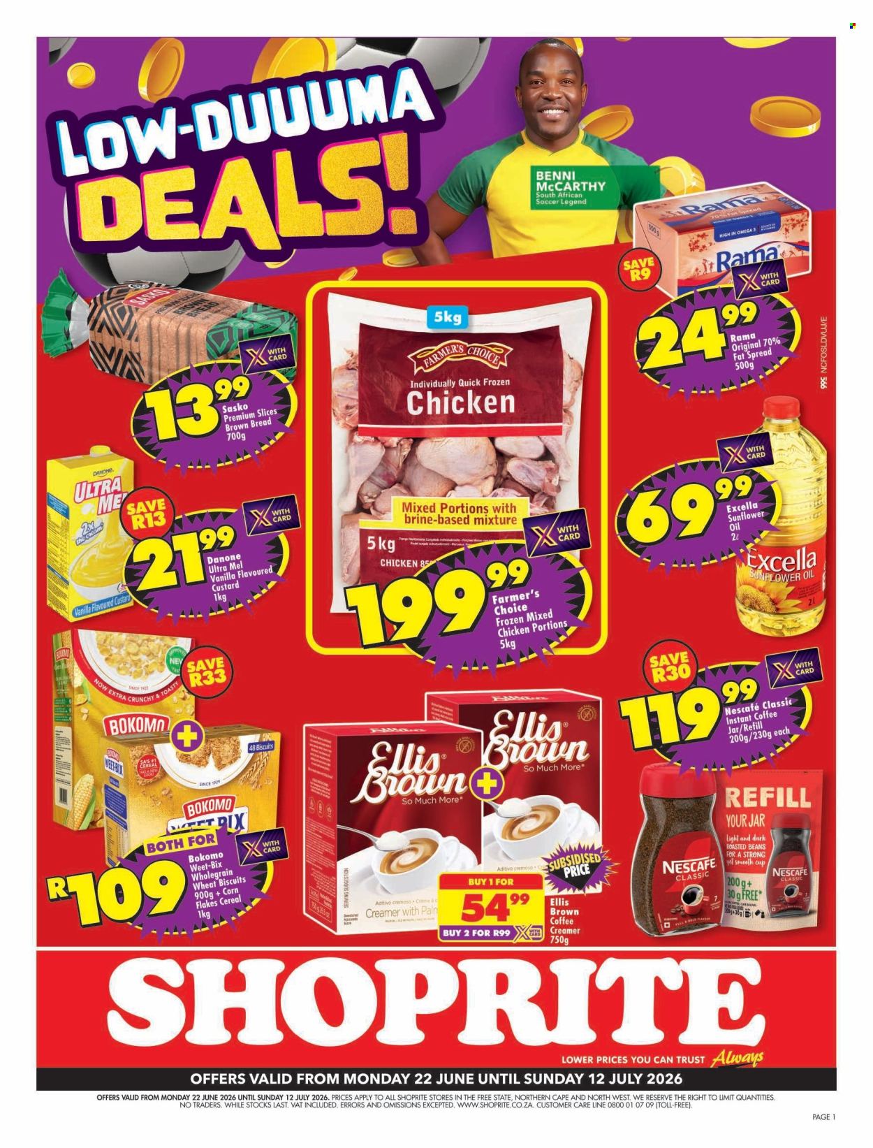 Shoprite specials - 22/06/2026 - 12/07/2026. Page 1
