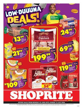 Shoprite catalogue  - 22/06/2026 - 12/07/2026.