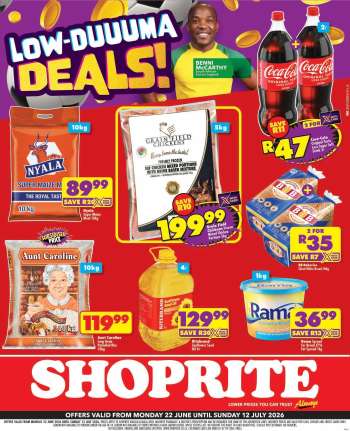 Shoprite catalogue  - 22/06/2026 - 12/07/2026.