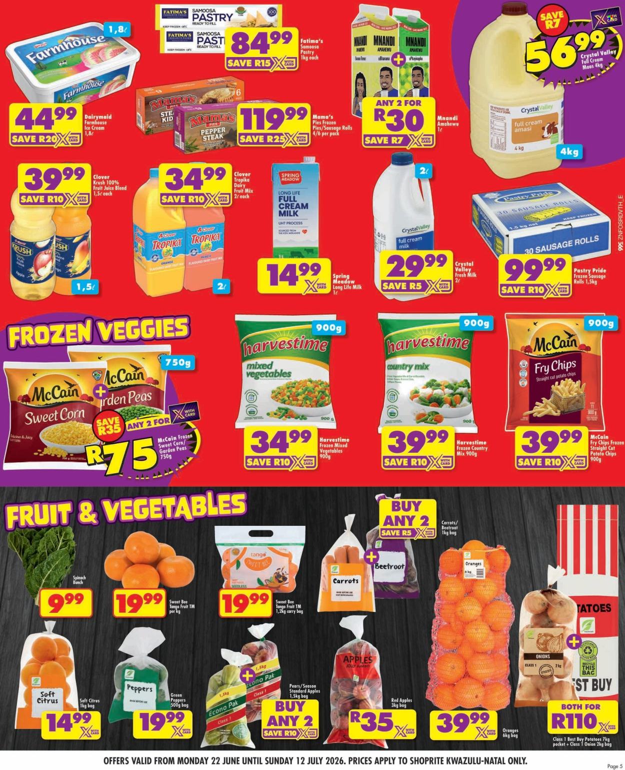 Shoprite specials - 22/06/2026 - 12/07/2026. Page 5