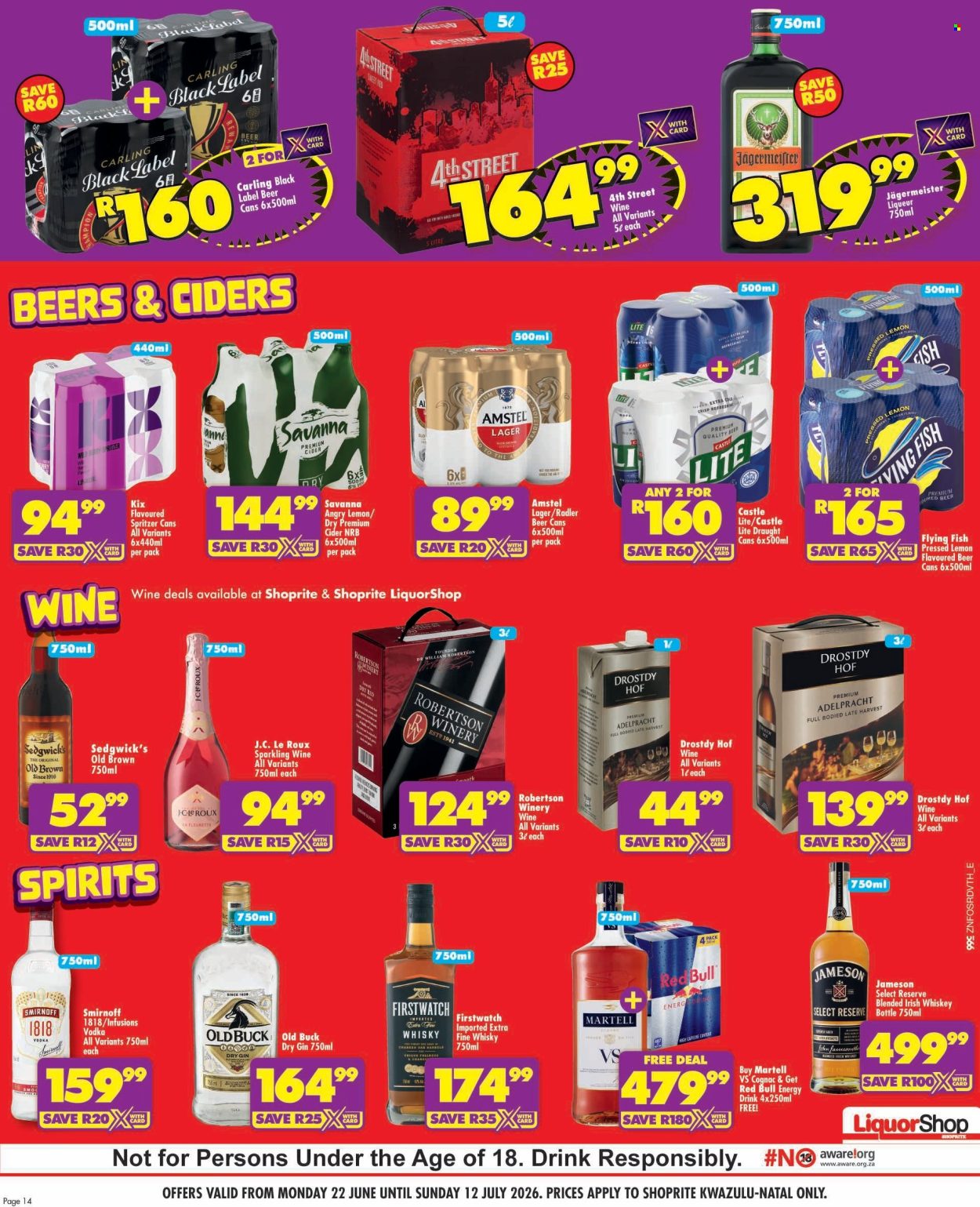 Shoprite specials - 22/06/2026 - 12/07/2026. Page 14