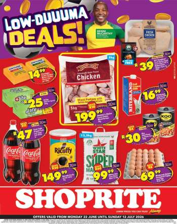 Shoprite catalogue  - 22/06/2026 - 12/07/2026.