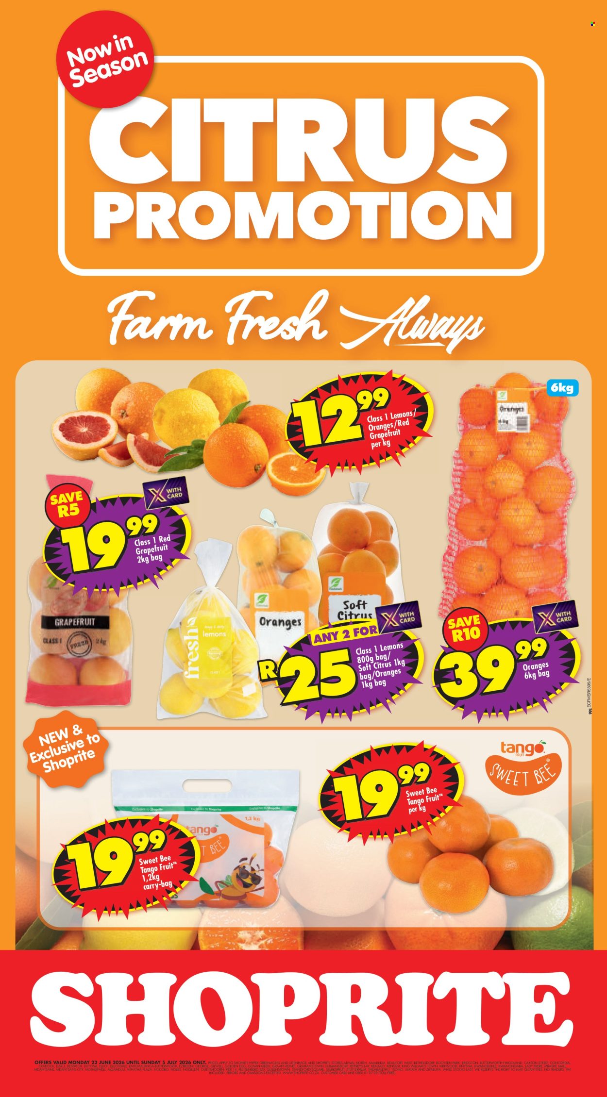 Shoprite specials - 22/06/2026 - 05/07/2026. Page 1