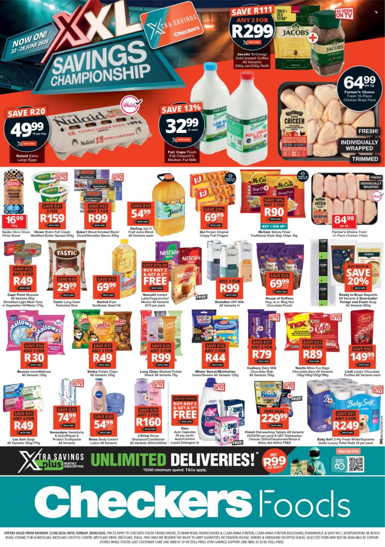 Checkers specials - 22/06/2026 - 28/06/2026. Page 1