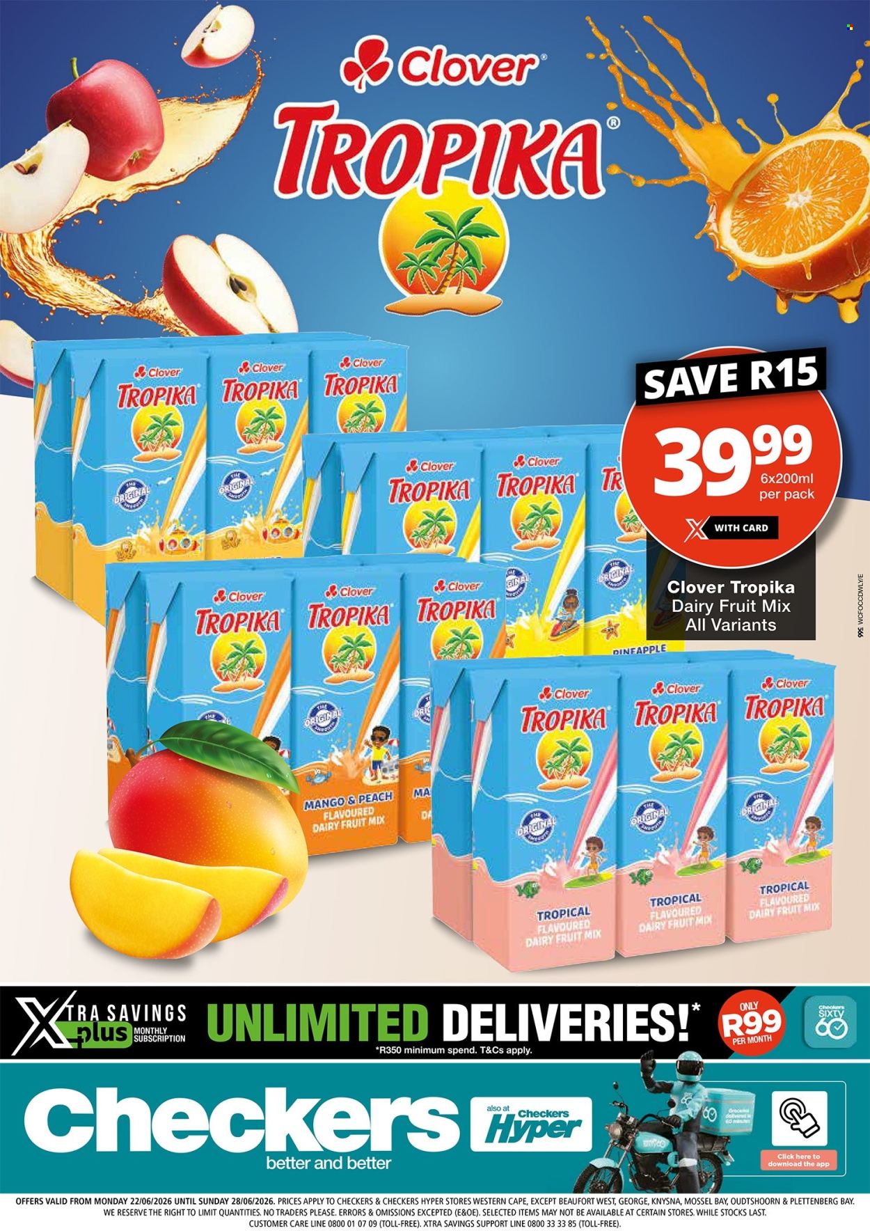 Checkers specials - 22/06/2026 - 28/06/2026. Page 1