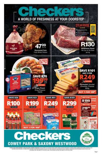 Checkers catalogue  - 22/06/2026 - 28/06/2026.