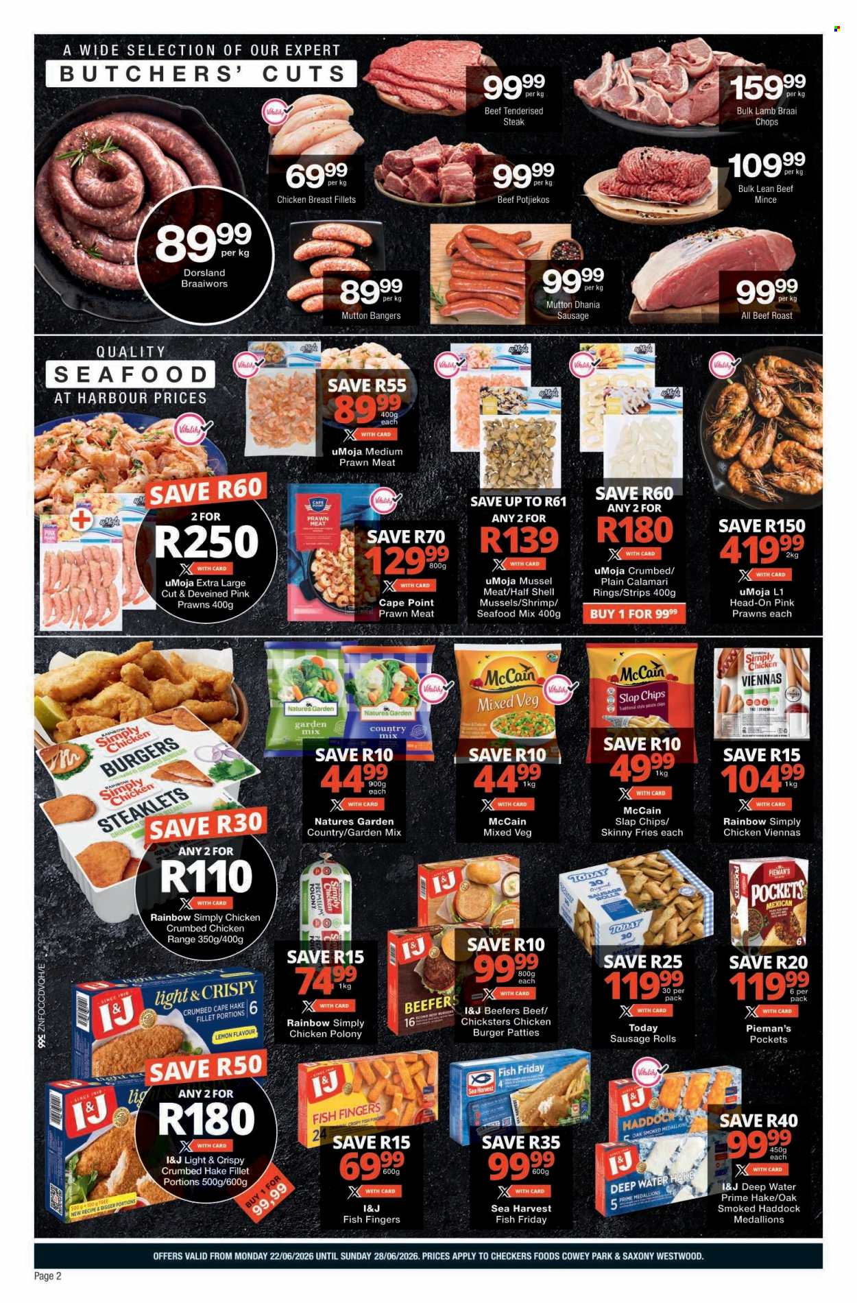Checkers specials - 22/06/2026 - 28/06/2026. Page 2