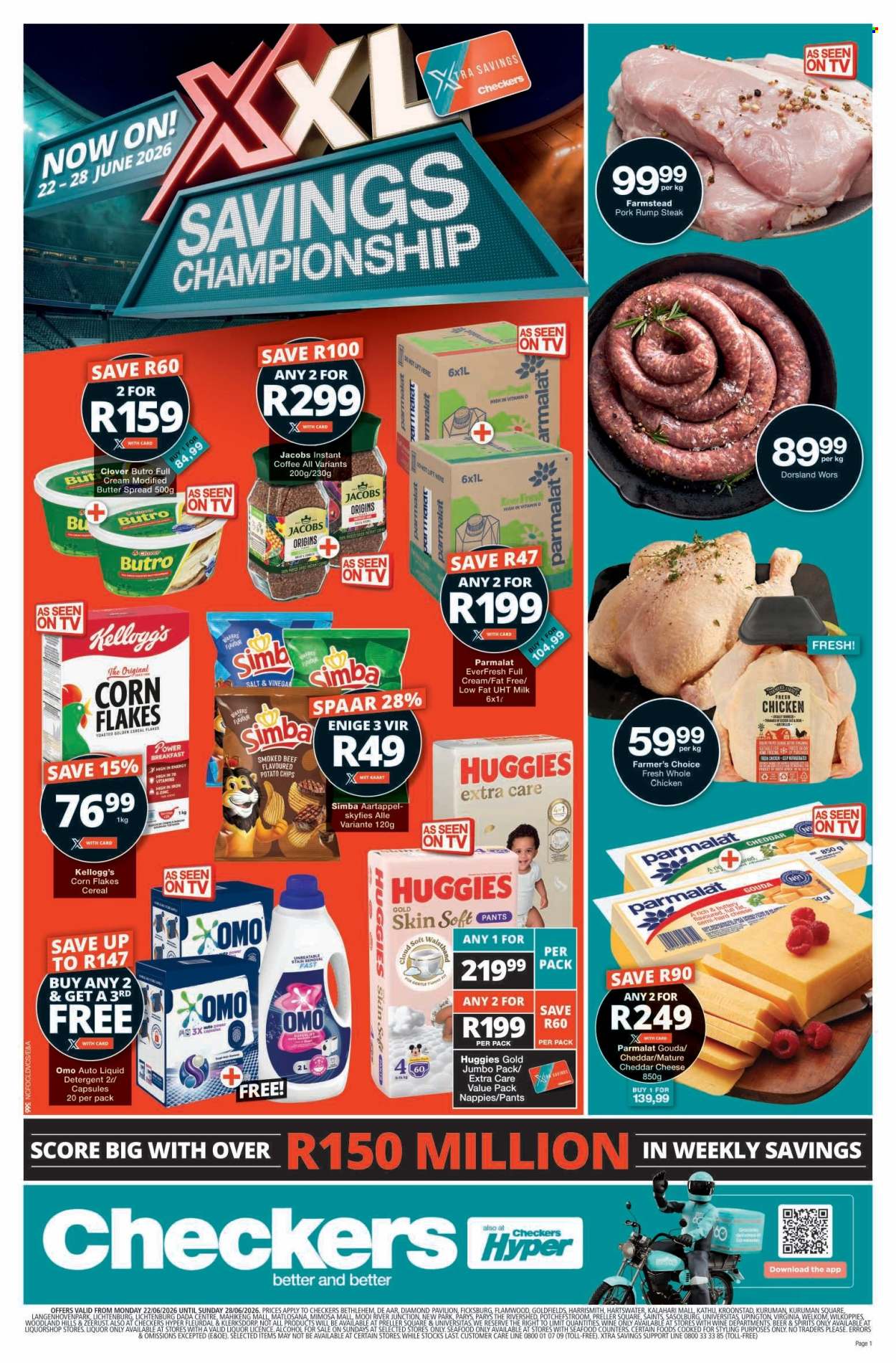 Checkers specials - 22/06/2026 - 28/06/2026. Page 1