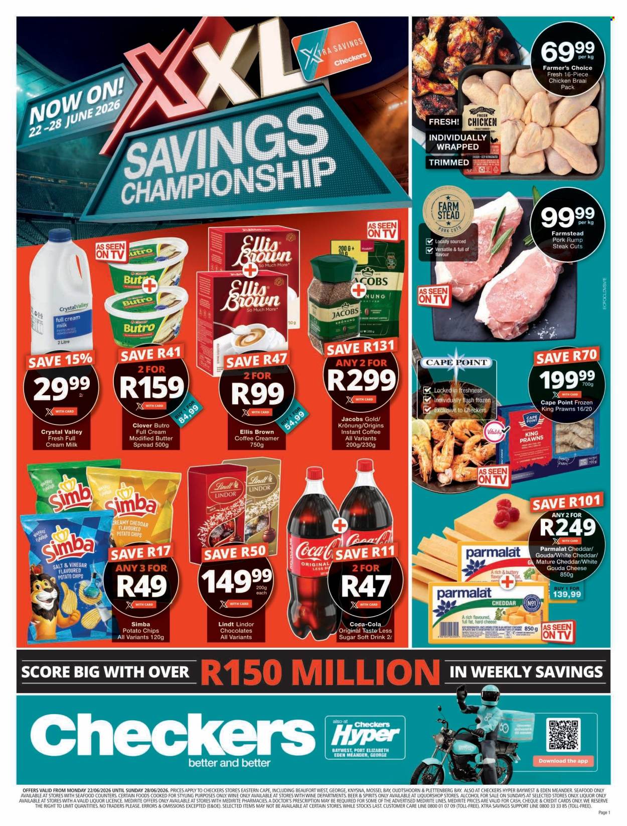 Checkers specials - 22/06/2026 - 28/06/2026. Page 1