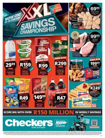 Checkers catalogue  - 22/06/2026 - 28/06/2026.