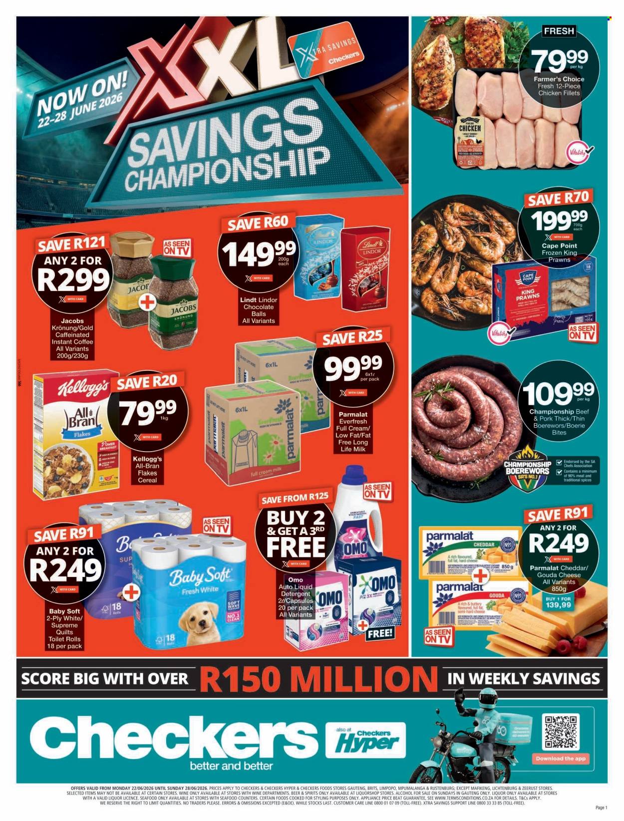 Checkers specials - 22/06/2026 - 28/06/2026. Page 1