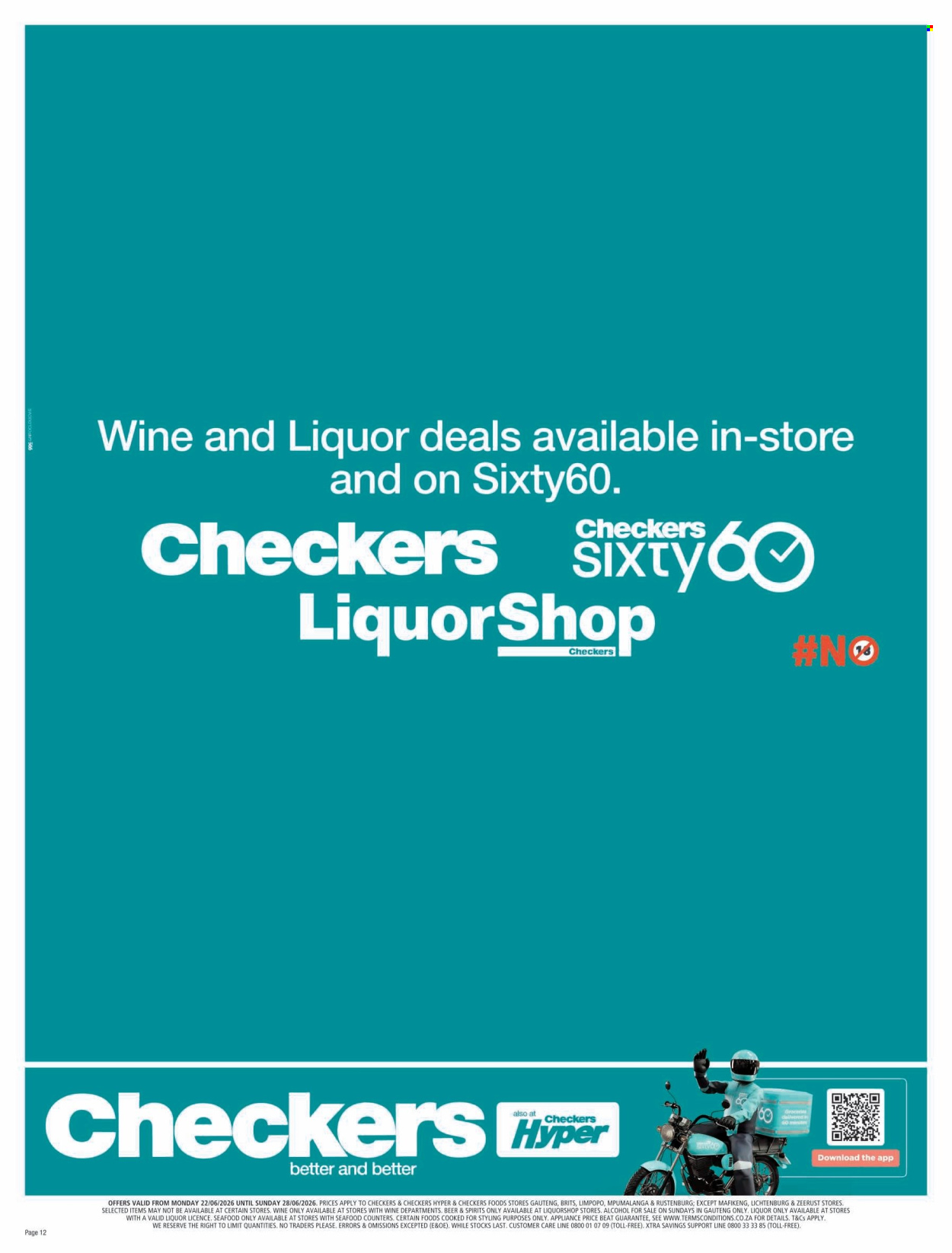 Checkers specials - 22/06/2026 - 28/06/2026. Page 12