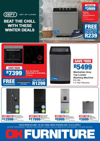OK Furniture catalogue  - 20/06/2026 - 02/07/2026.