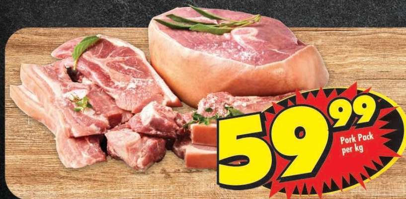 PORK PACK per kg