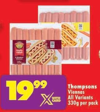 THOMPSONS VIENNAS