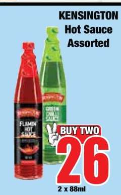 KENSINGTON Hot Sauce Assorted