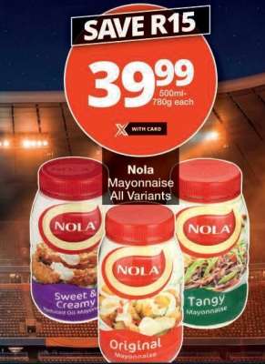 Nola Mayonnaise All Variants