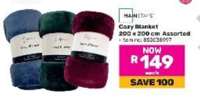 Mainstays Cozy Blanket