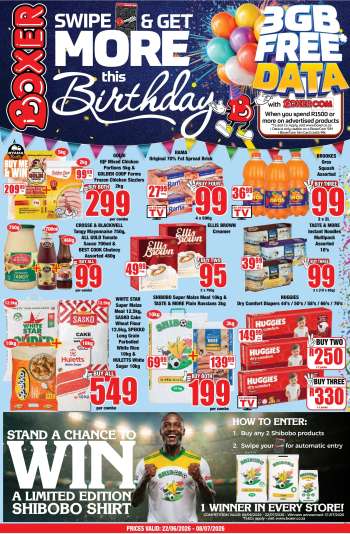 Boxer catalogue  - 22/06/2026 - 08/07/2026.