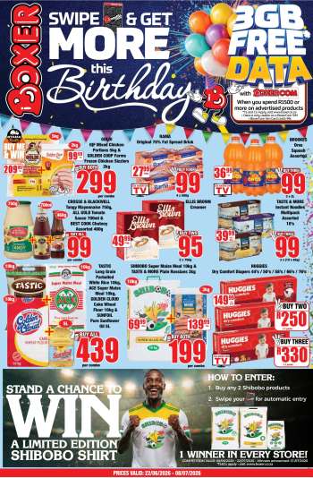 Boxer catalogue  - 22/06/2026 - 08/07/2026.