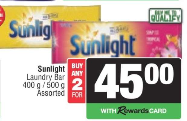 Sunlight Laundry Bar