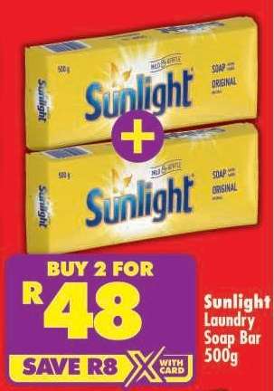 Sunlight Laundry Soap Bar-500g