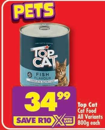 TOP CAT CAT FOOD