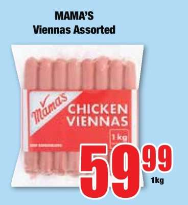 MAMA'S Viennas Assorted