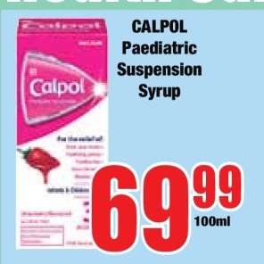 CALPOL Paediatric Suspension Syrup