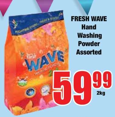 FRESH WAVE Hand Washing Powder Assorted