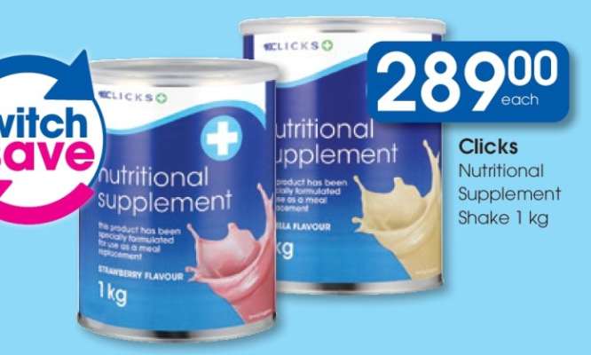 Clicks Nutritional Supplement Shake 1 kg