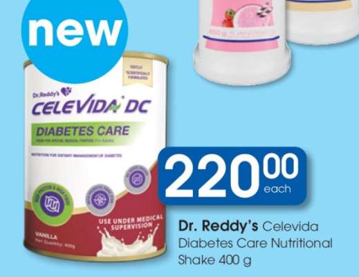 Dr. Reddy’s Celevida Diabetes Care Nutritional Shake 400 g