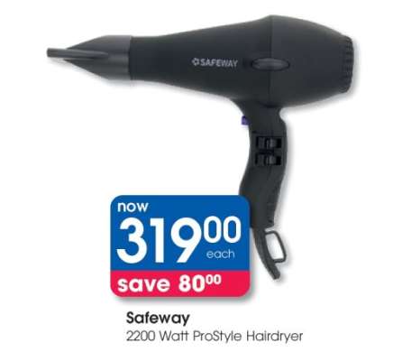 Safeway 2200 Watt ProStyle Hairdryer